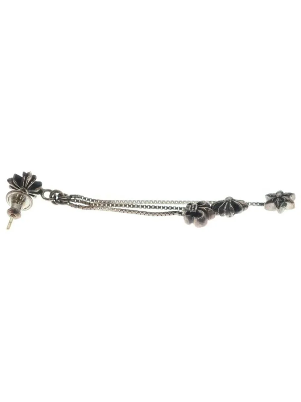 Chrome Hearts Jojo PST Pls Earrings Right Ear Silver